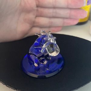 Disney world Eeyore glass figurine